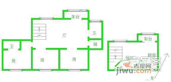 穗丰花园3室2厅2卫165㎡户型图