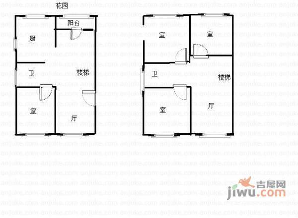 万科高尔夫城市花园4室3厅3卫325㎡户型图