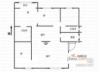 香江花园一二期4室2厅2卫189㎡户型图