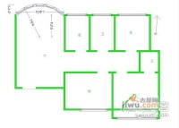 华城广场3室2厅2卫1390㎡户型图