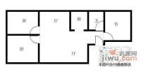 平安花园3室2厅1卫98㎡户型图