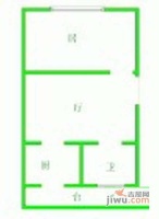 诚厚里1室1厅1卫55㎡户型图