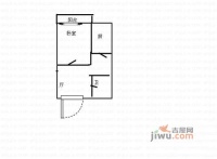 东风巷1室1厅1卫户型图