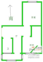 朝阳楼2室1厅1卫户型图