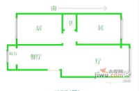 欣荣嘉园2室1厅1卫84㎡户型图