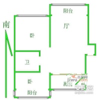 汇泉园3室2厅1卫146㎡户型图