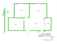 汇泉园2室1厅1卫101㎡户型图