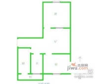 淦江东里2室1厅1卫95㎡户型图