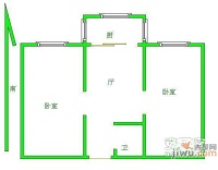 朝阳新村2室1厅1卫79㎡户型图