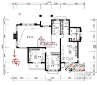 京津新城4室2厅4卫499㎡户型图