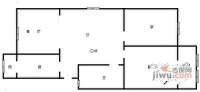 长城公寓二期3室2厅2卫320㎡户型图