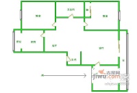 上杭花园3室2厅2卫171㎡户型图