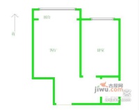 红桥春风里1室1厅1卫73㎡户型图