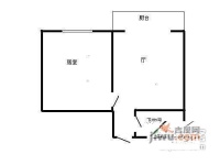 天华雅园1室1厅1卫75㎡户型图