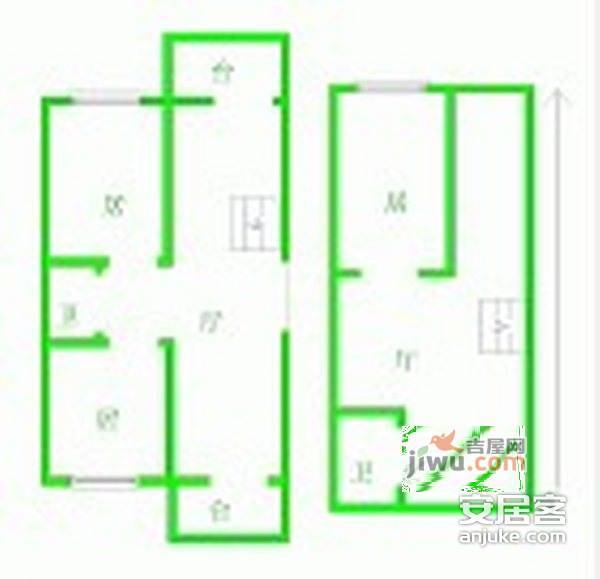 万科花园新城3室2厅2卫145㎡户型图