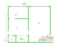 春晖里1室1厅1卫户型图