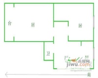 合众大厦2室1厅1卫户型图
