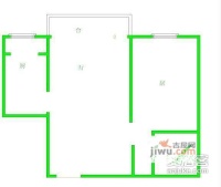 先春园纪春里1室1厅1卫66㎡户型图