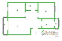 先春园纪春里2室1厅1卫99㎡户型图