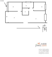 紫芥园3室1厅1卫140㎡户型图