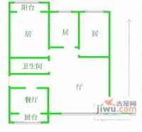 名都新园3室2厅2卫158㎡户型图