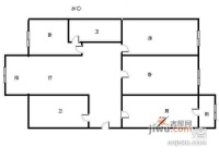 金杰里3室2厅2卫135㎡户型图