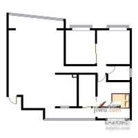 银丰花园3室2厅2卫户型图