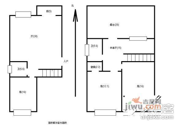 太阳城丹荔园4室2厅2卫149㎡户型图