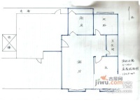 天保幸福居2室1厅1卫户型图