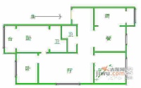 盛泰公寓3室2厅1卫139㎡户型图