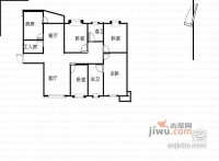 天保花语轩4室2厅3卫户型图