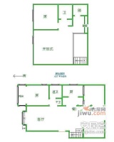 千禧园3室2厅2卫153㎡户型图