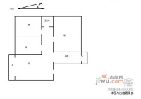 碧春园2室1厅1卫60㎡户型图