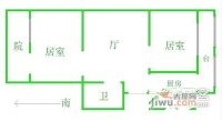 新海大厦2室2厅1卫户型图