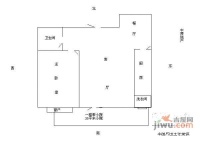 富力城天霖园1室1厅1卫88㎡户型图