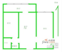 新三水南里2室1厅1卫59㎡户型图