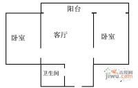 泰莱里2室1厅1卫68㎡户型图