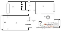 芳草园2室2厅1卫99㎡户型图