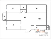 大通花园3室2厅1卫180㎡户型图