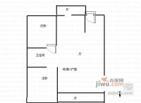 兴泰园2室1厅1卫109㎡户型图