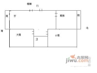 德恩公寓2室1厅1卫户型图