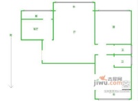 德恩公寓2室2厅2卫户型图