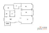 福泰温泉公寓3室1厅1卫151㎡户型图