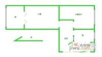 文明里2室1厅1卫103㎡户型图