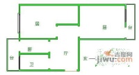 凤园南里2室1厅1卫82㎡户型图