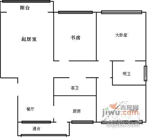 恋日风景5室3厅3卫420㎡户型图
