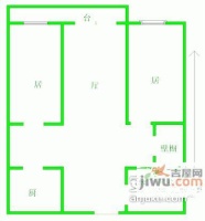 恒华大厦1室1厅1卫81㎡户型图