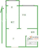 宜昌里1室1厅1卫80㎡户型图