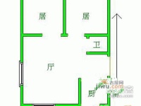东昌里2室1厅1卫72㎡户型图