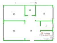 宁福里3室1厅1卫124㎡户型图